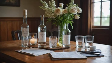 Wódka jako element pakietów gościnnych w hotelu weselnym